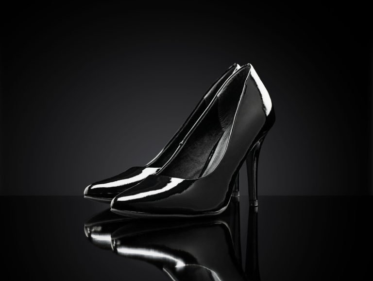 patent leather heels