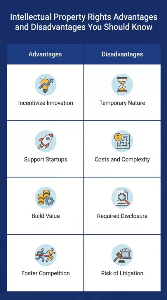 Intellectual property advantages